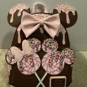NWT Loungefly Disney Lollipop Sprinkle Backpack